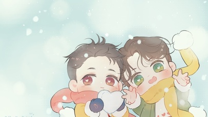 【博肖】冬季两只小可爱