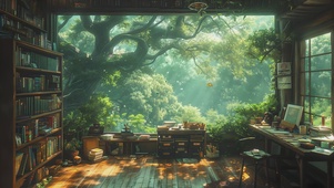 自然树屋