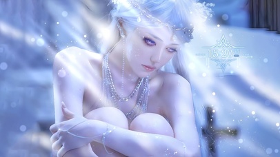 唯美治愈冰雪公主