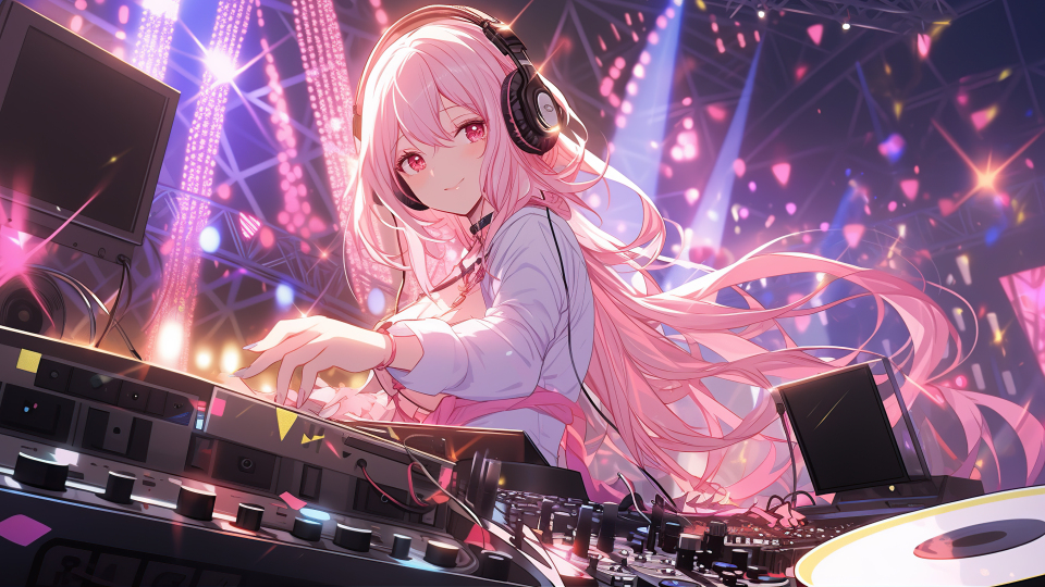 音乐厅DJ少女