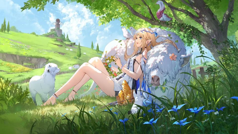 鸣潮 森系精灵少女4K壁纸