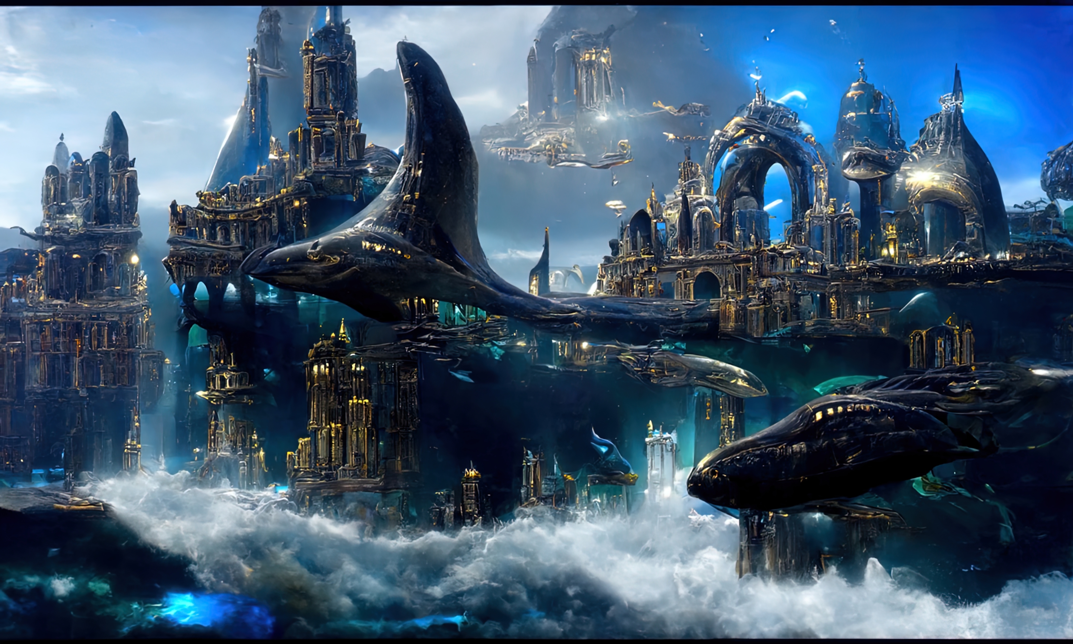 鲸落(风景静态壁纸) - 静态壁纸下载 - 元气壁纸