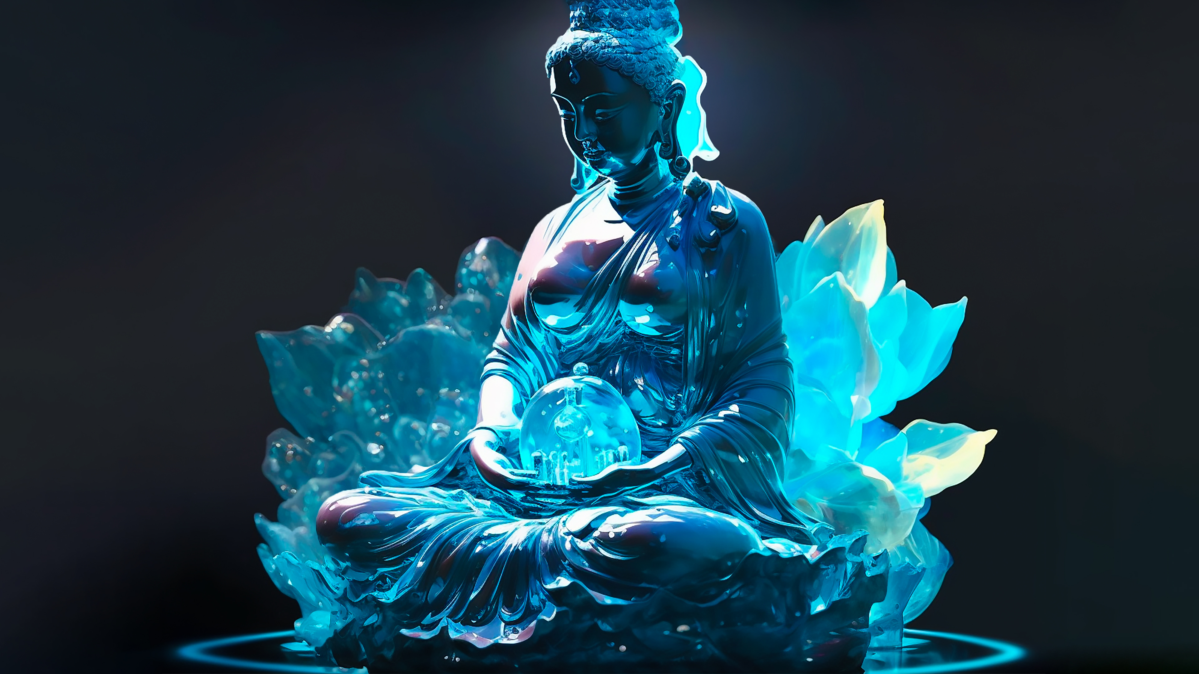 4K 佛系 佛像
