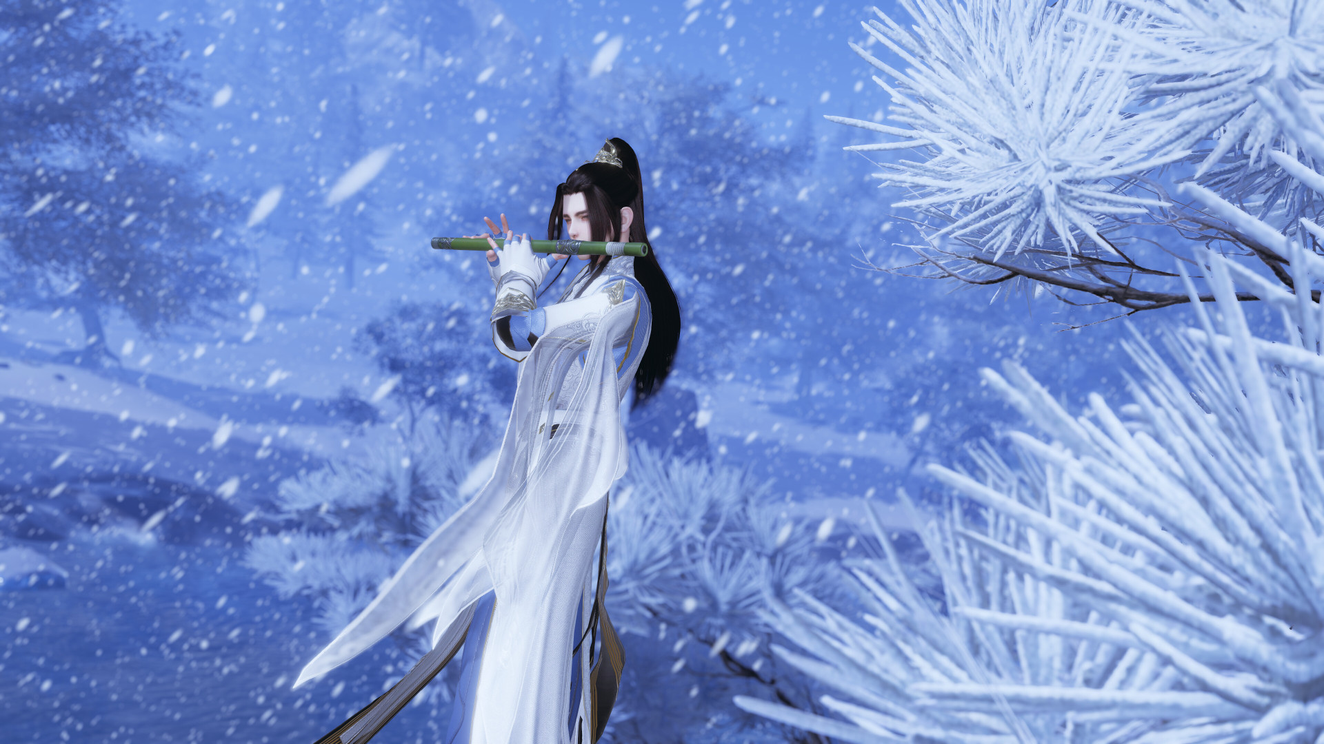 雪纷飞剑网3壁纸大赛壁纸图片_桌面壁纸图片_壁纸下载-元气壁纸