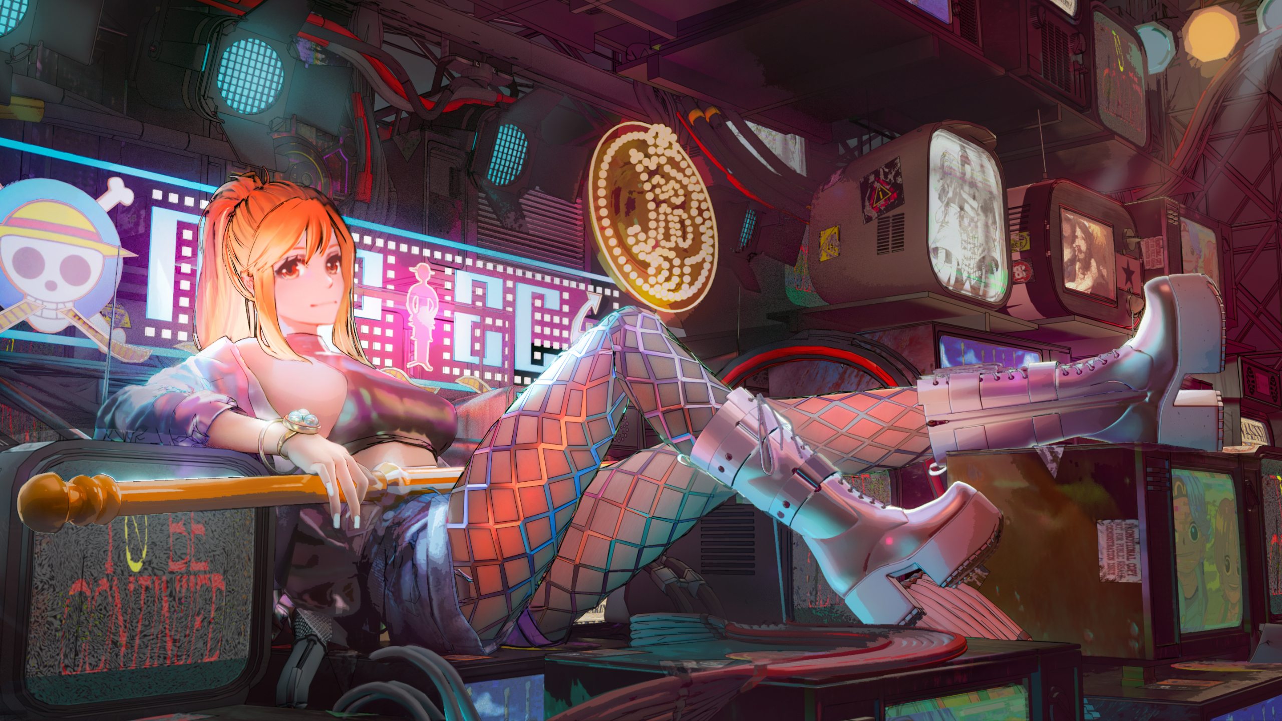 娜美(动漫静态壁纸) - 静态壁纸下载 - 元气壁纸