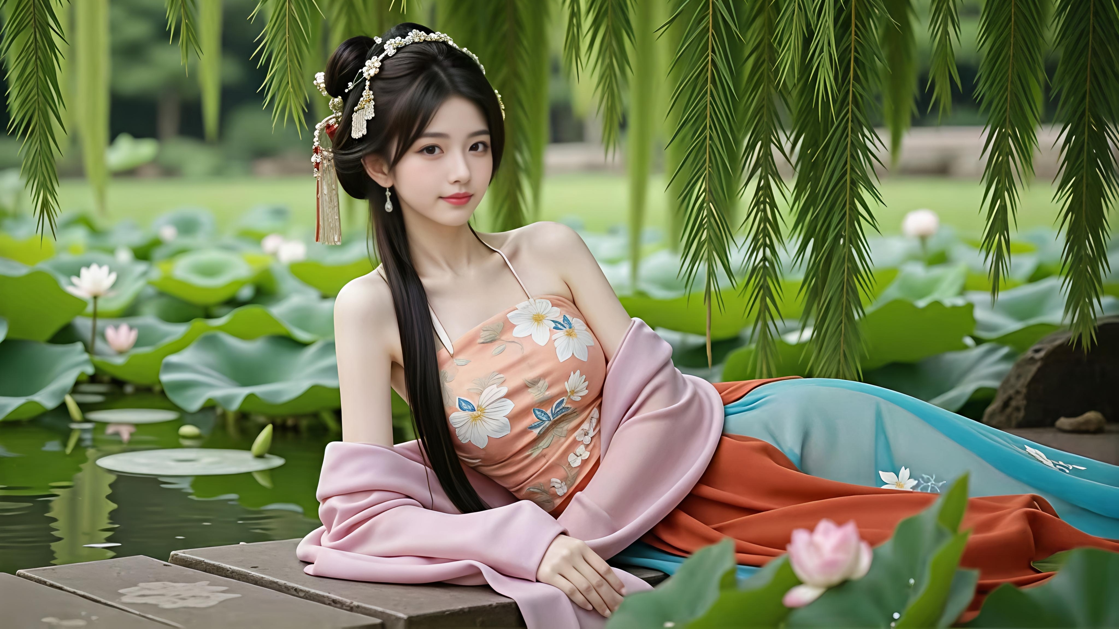 可爱美女