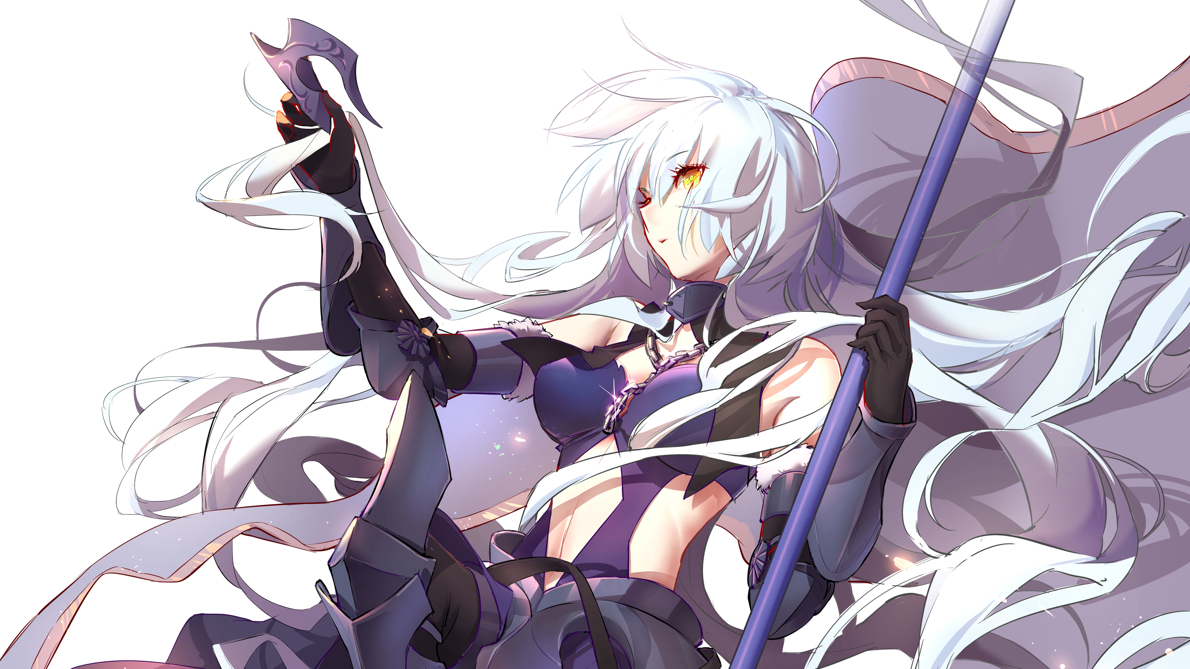 黑贞德(动漫静态壁纸) - 静态壁纸下载 - 元气壁纸