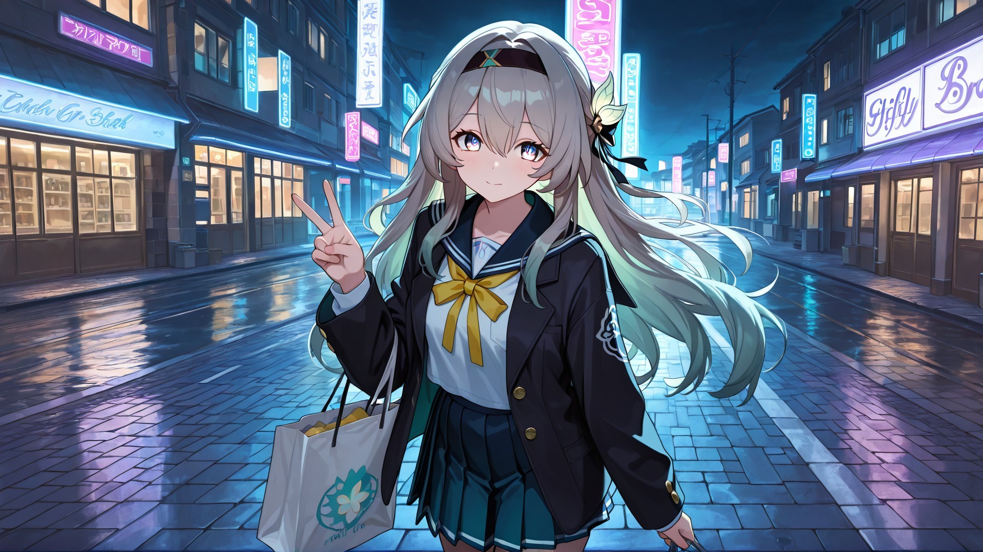 流萤星穹铁道商业夜景