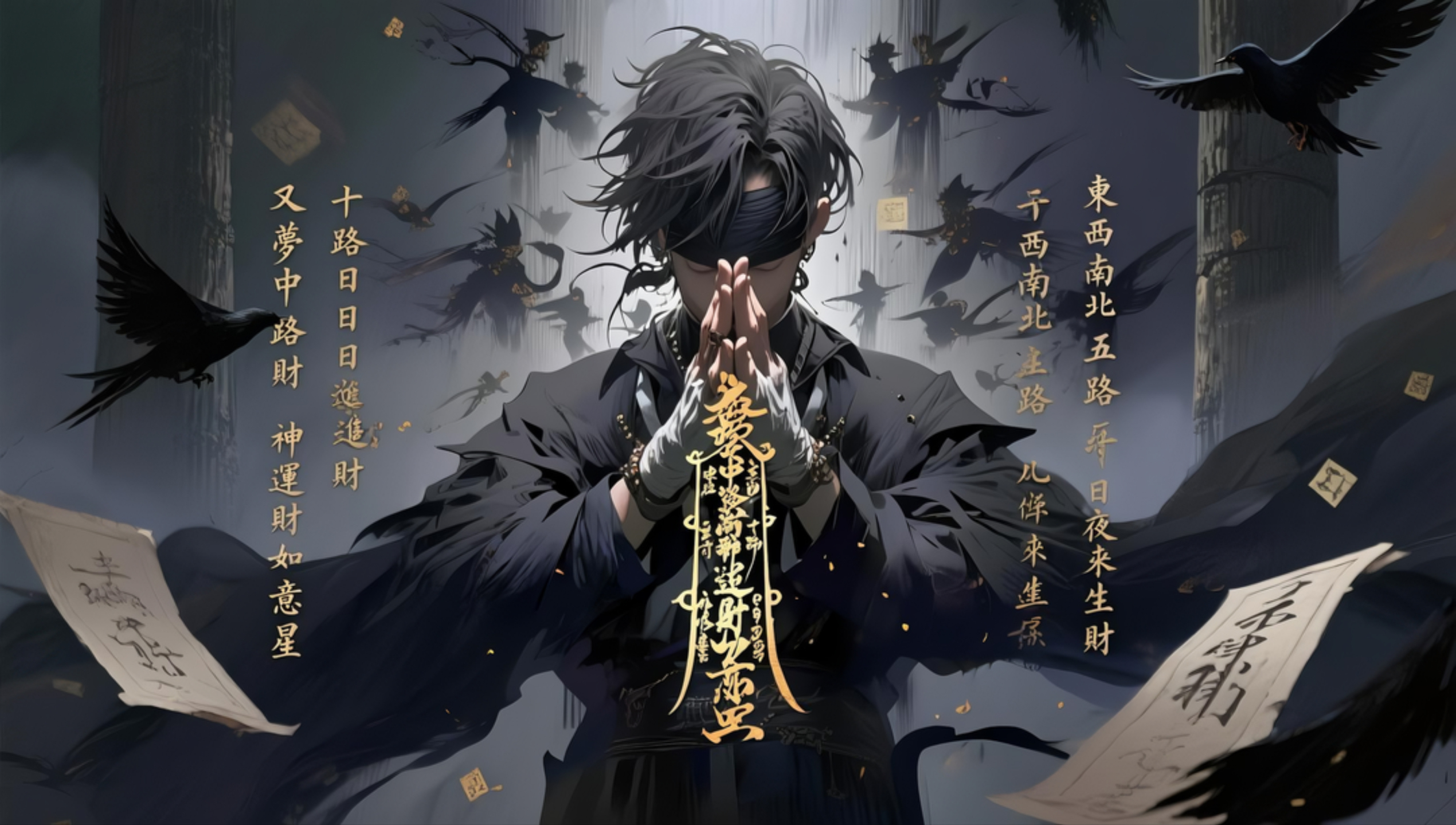 生财来运符文壁纸 