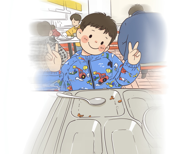 校园食堂日记