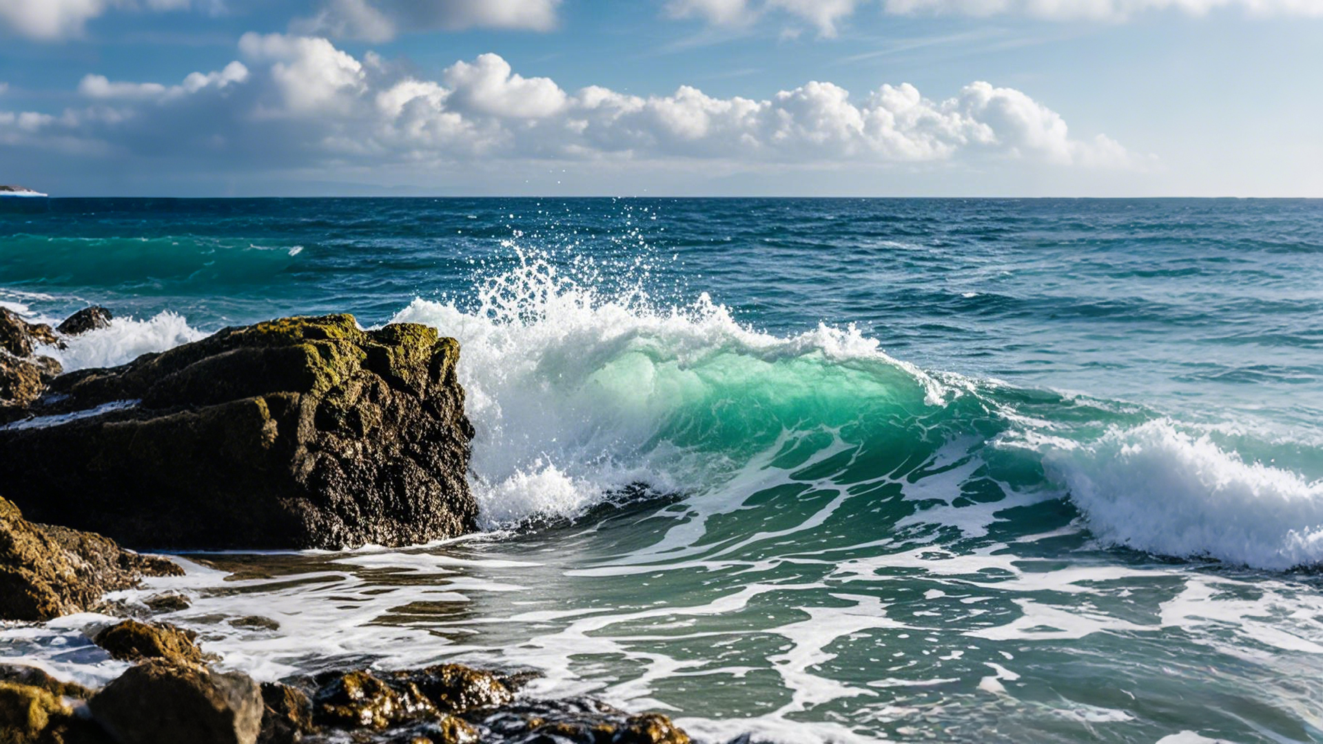 汹涌的海浪