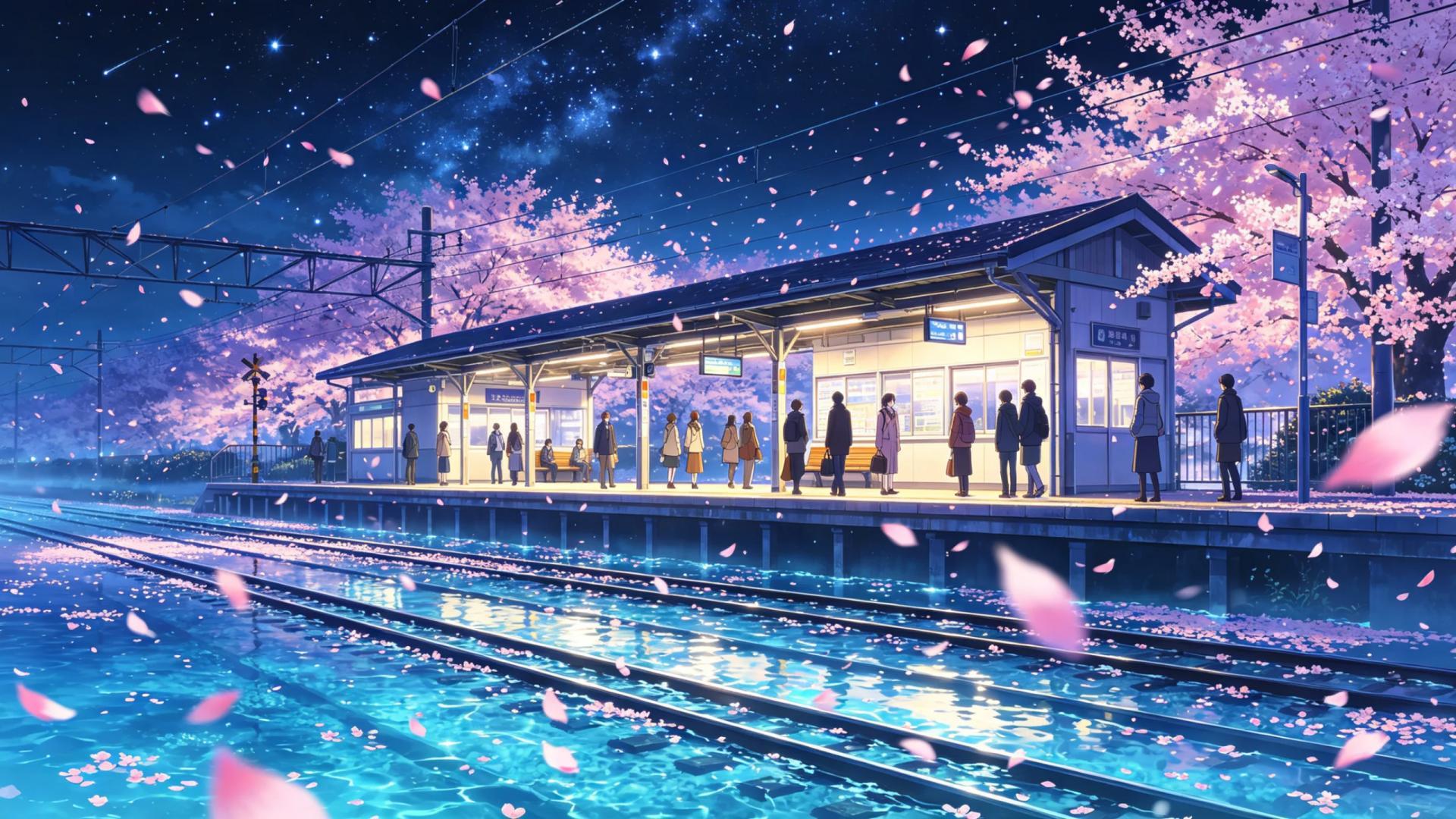 星辰映花海
