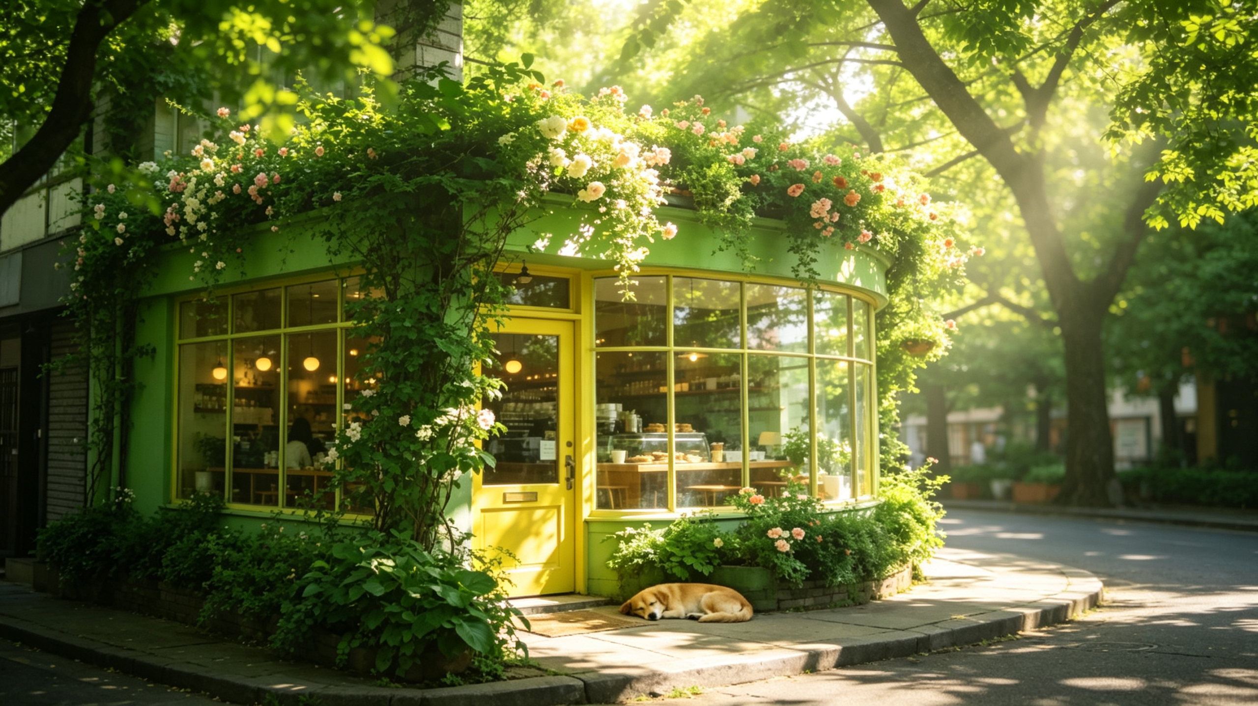 街角美食店