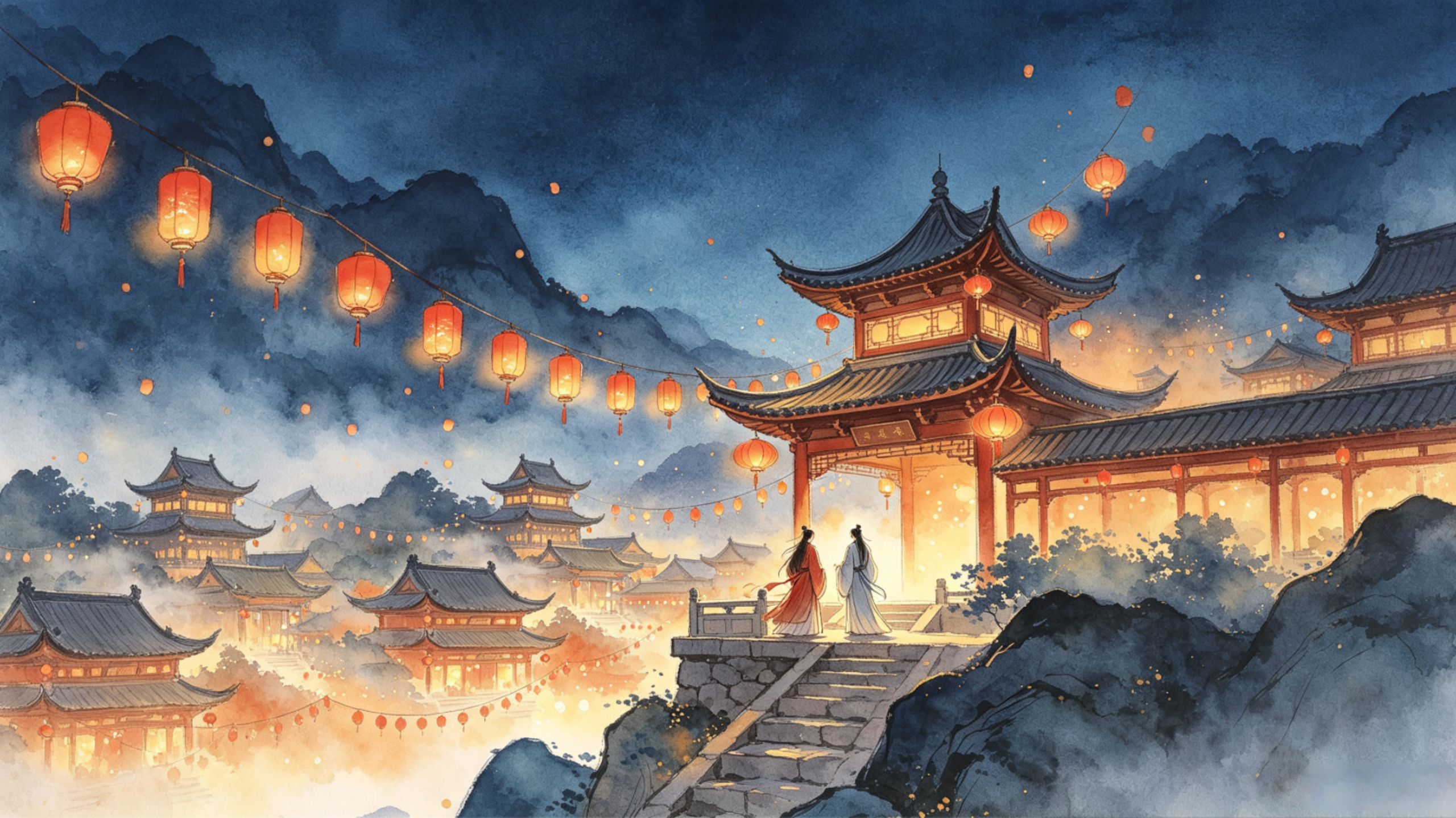 星阙灯遥