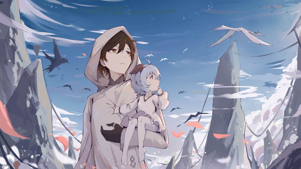 甘雨小时候