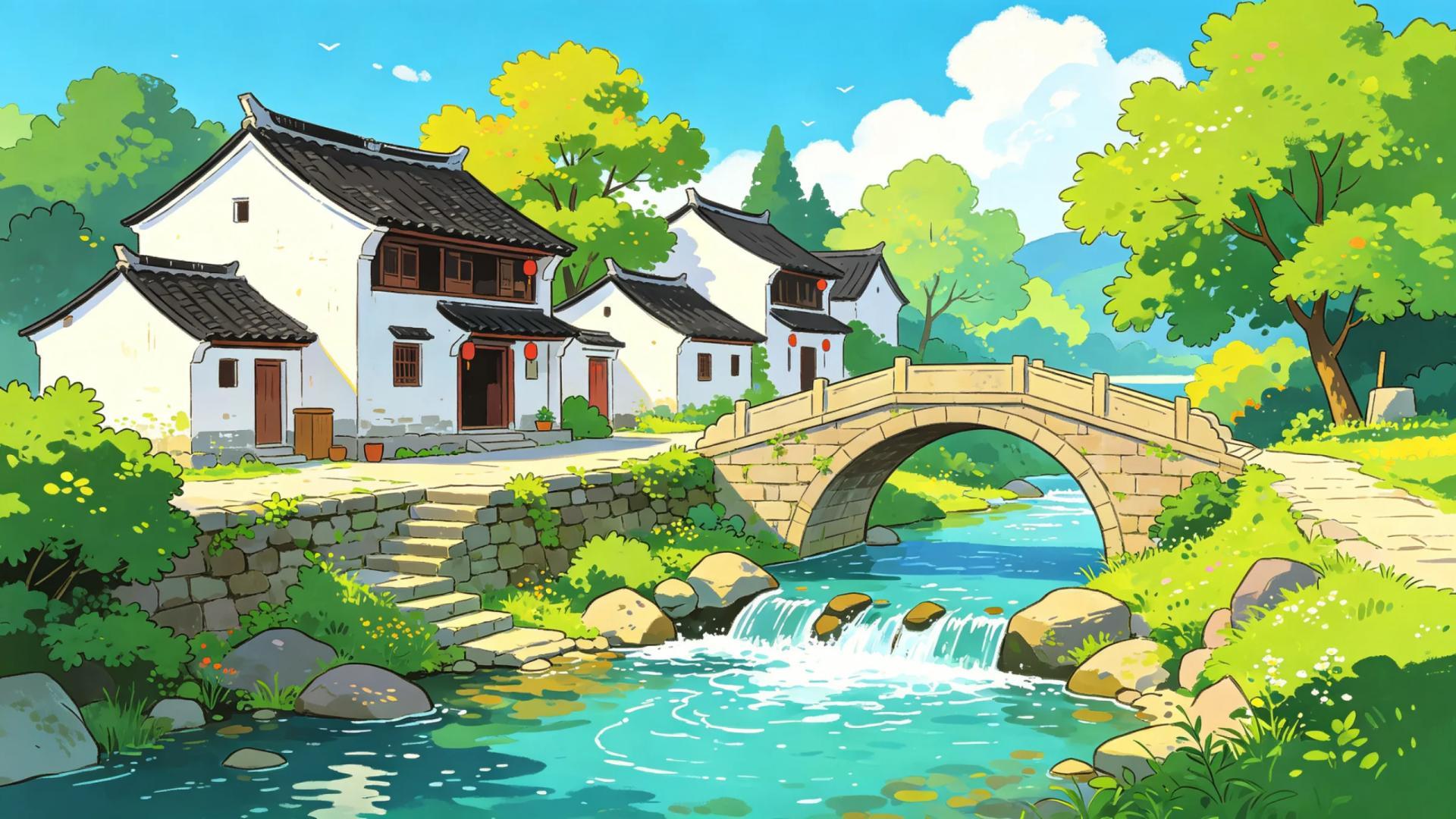 小桥流水人家