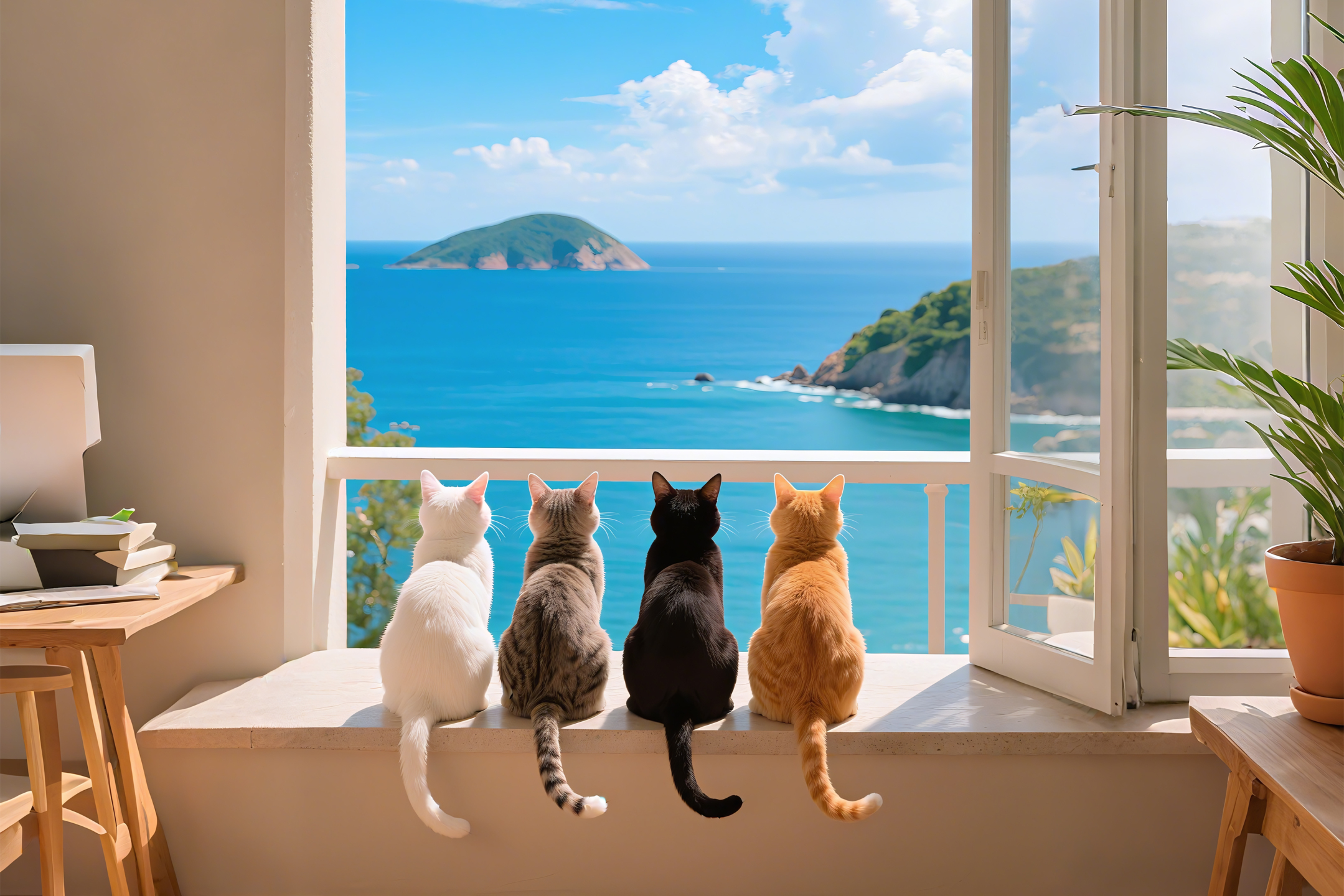 四时窥海​​