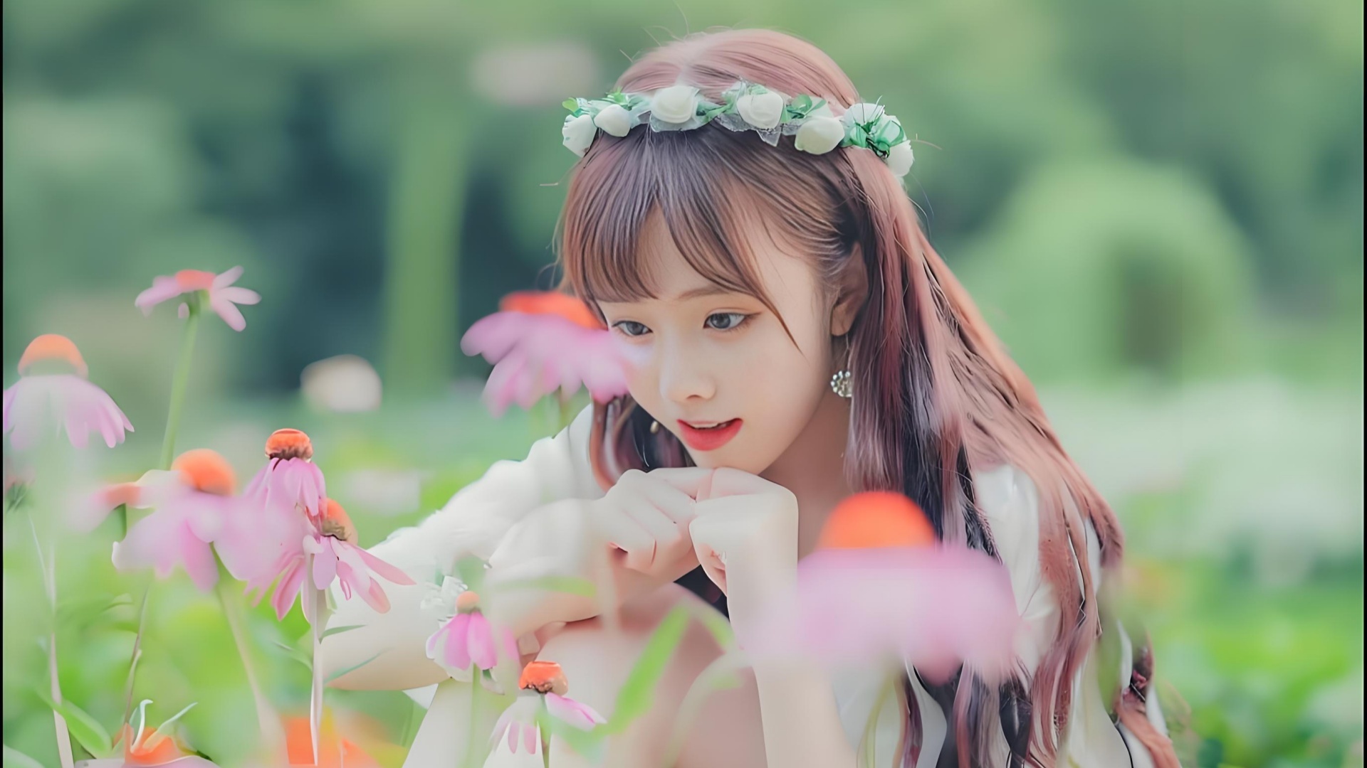花儿与少女