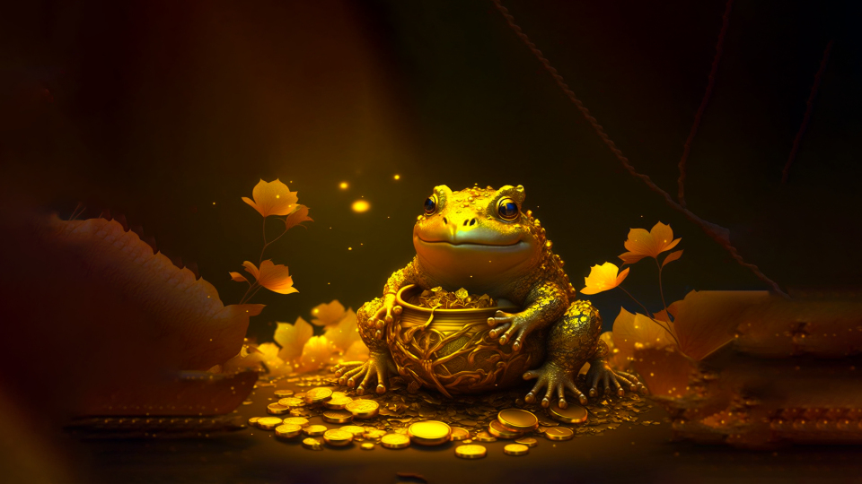 4K 金蟾纳财 发财