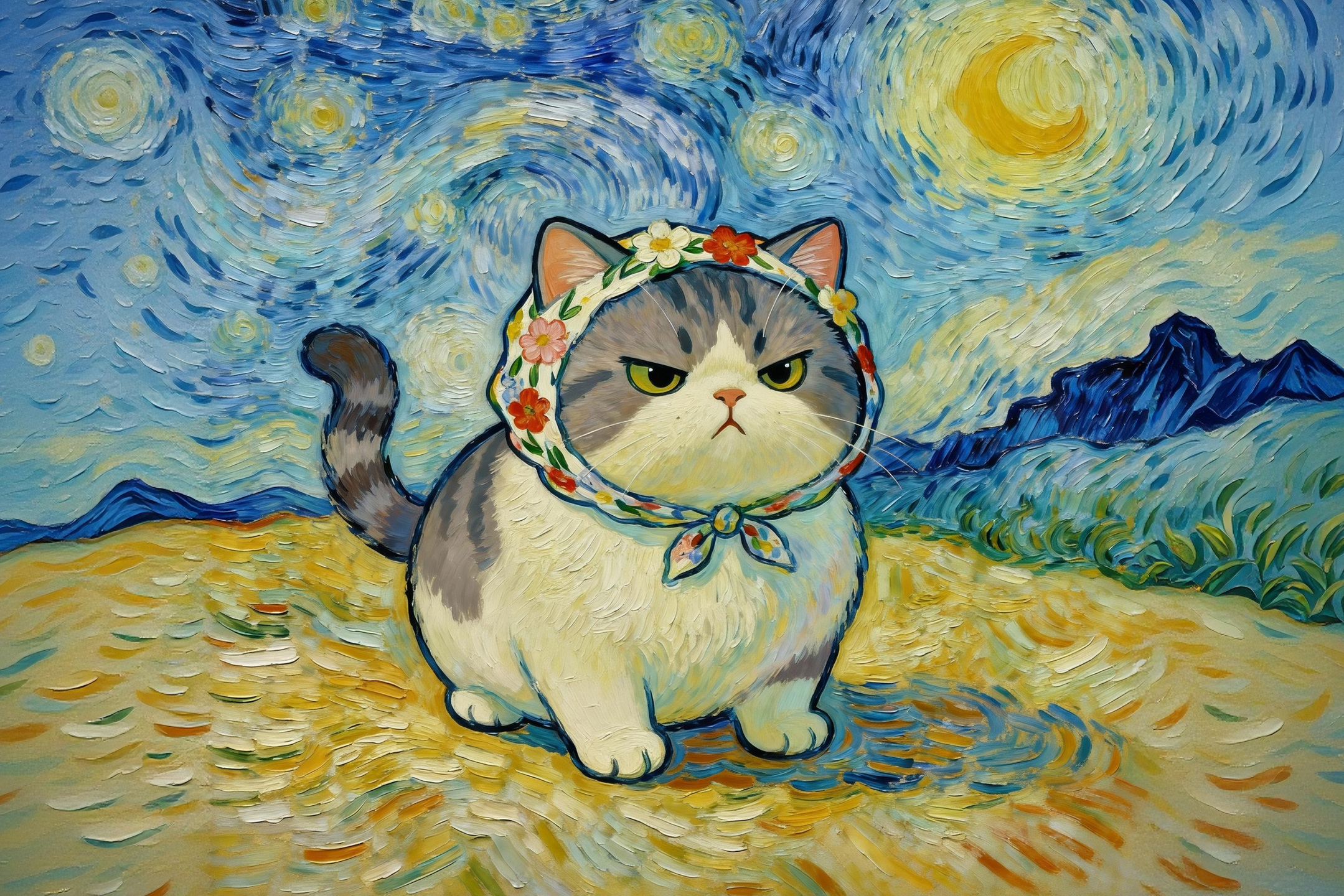 这只猫有点高冷