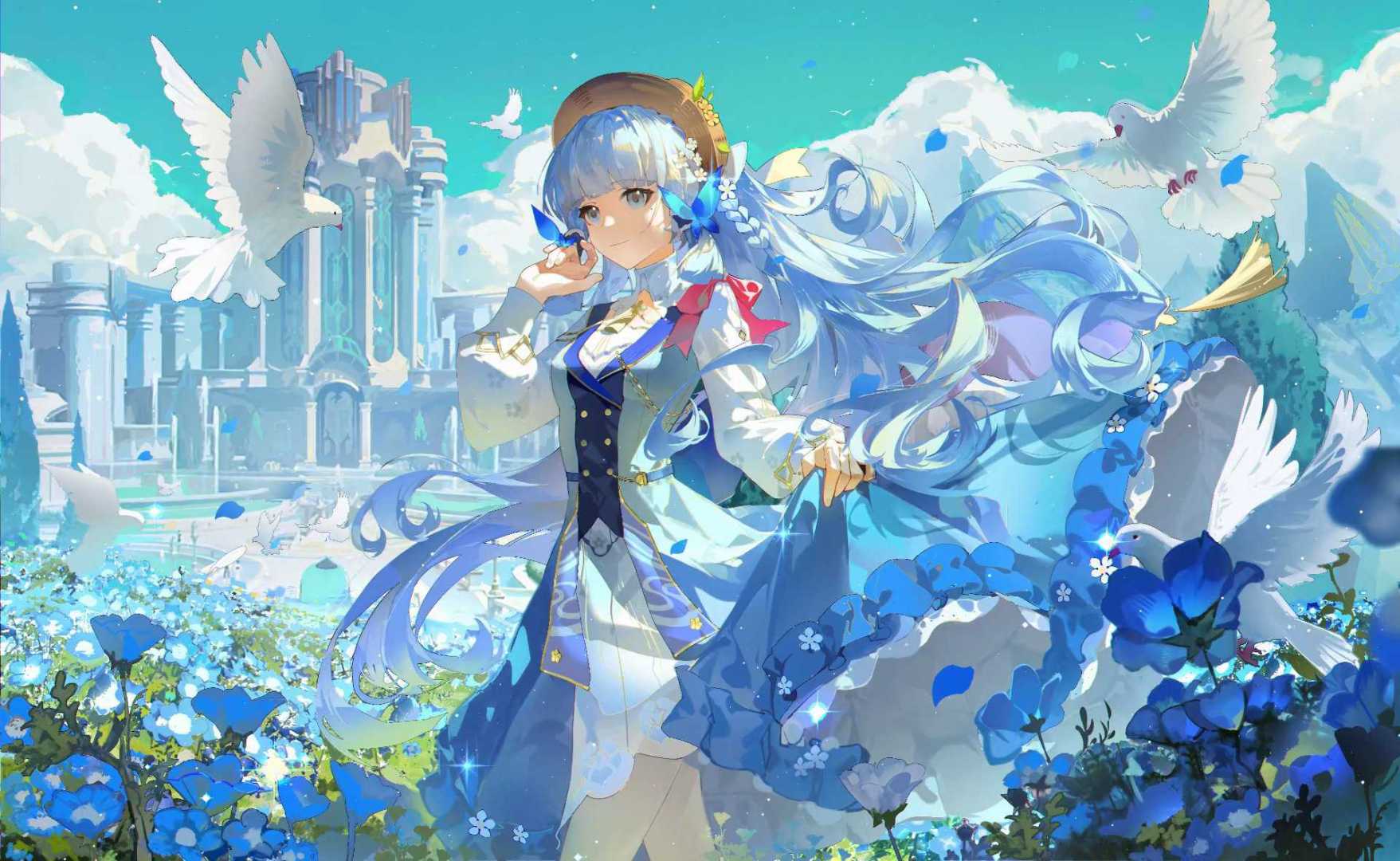 绫华——花海