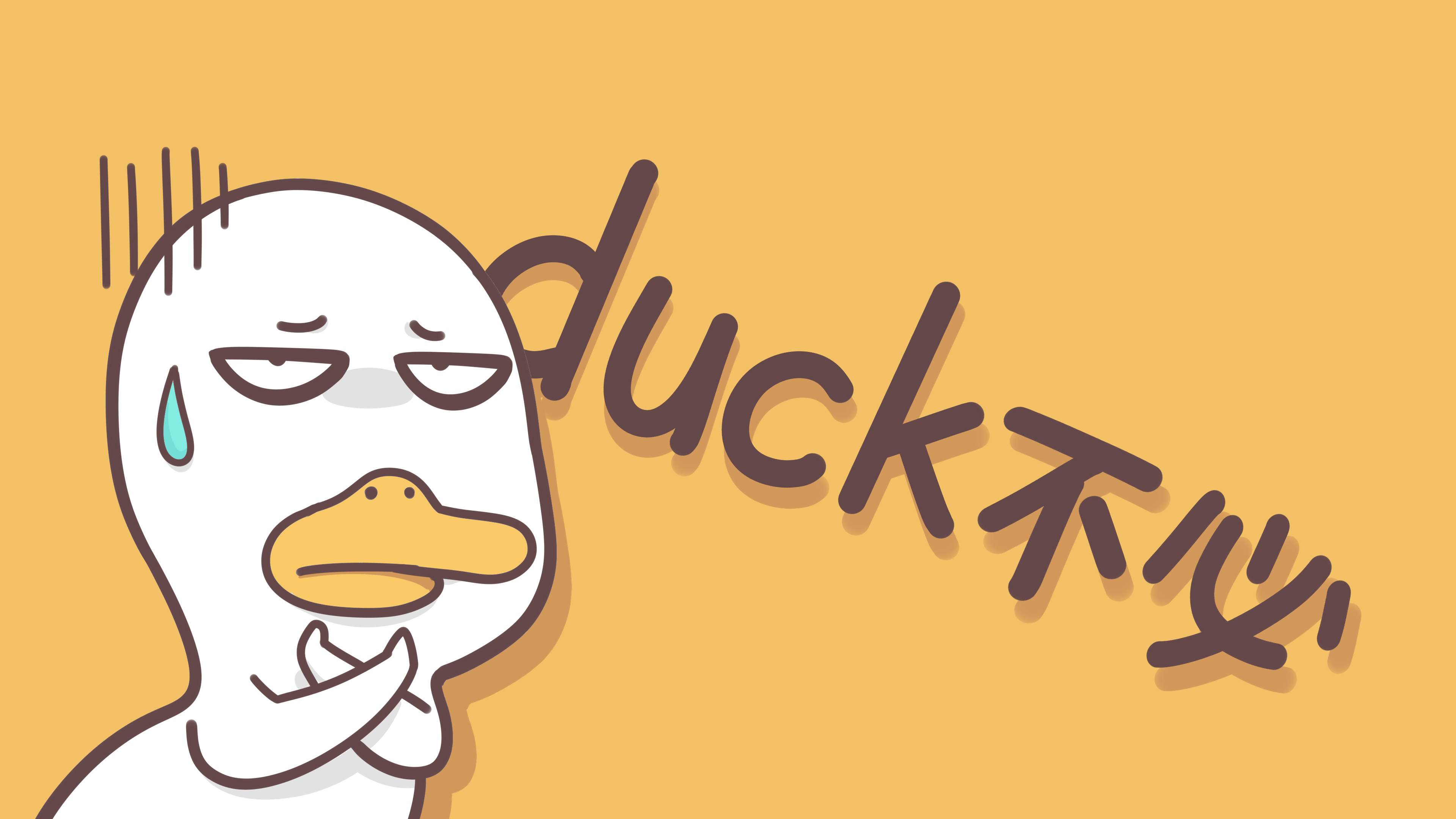 duck不必