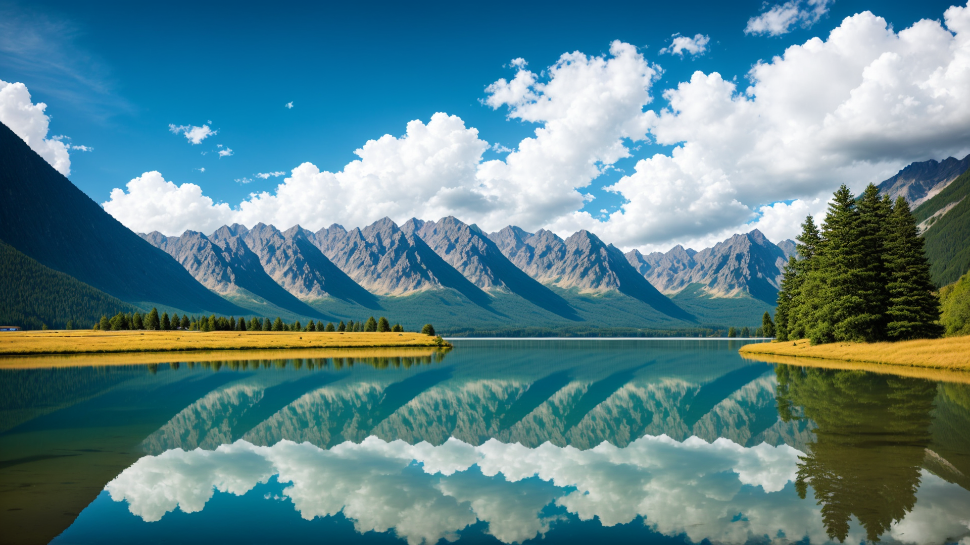 青山绿水