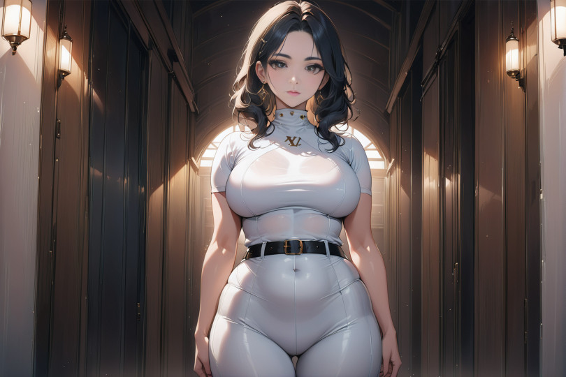 二次元性感美女