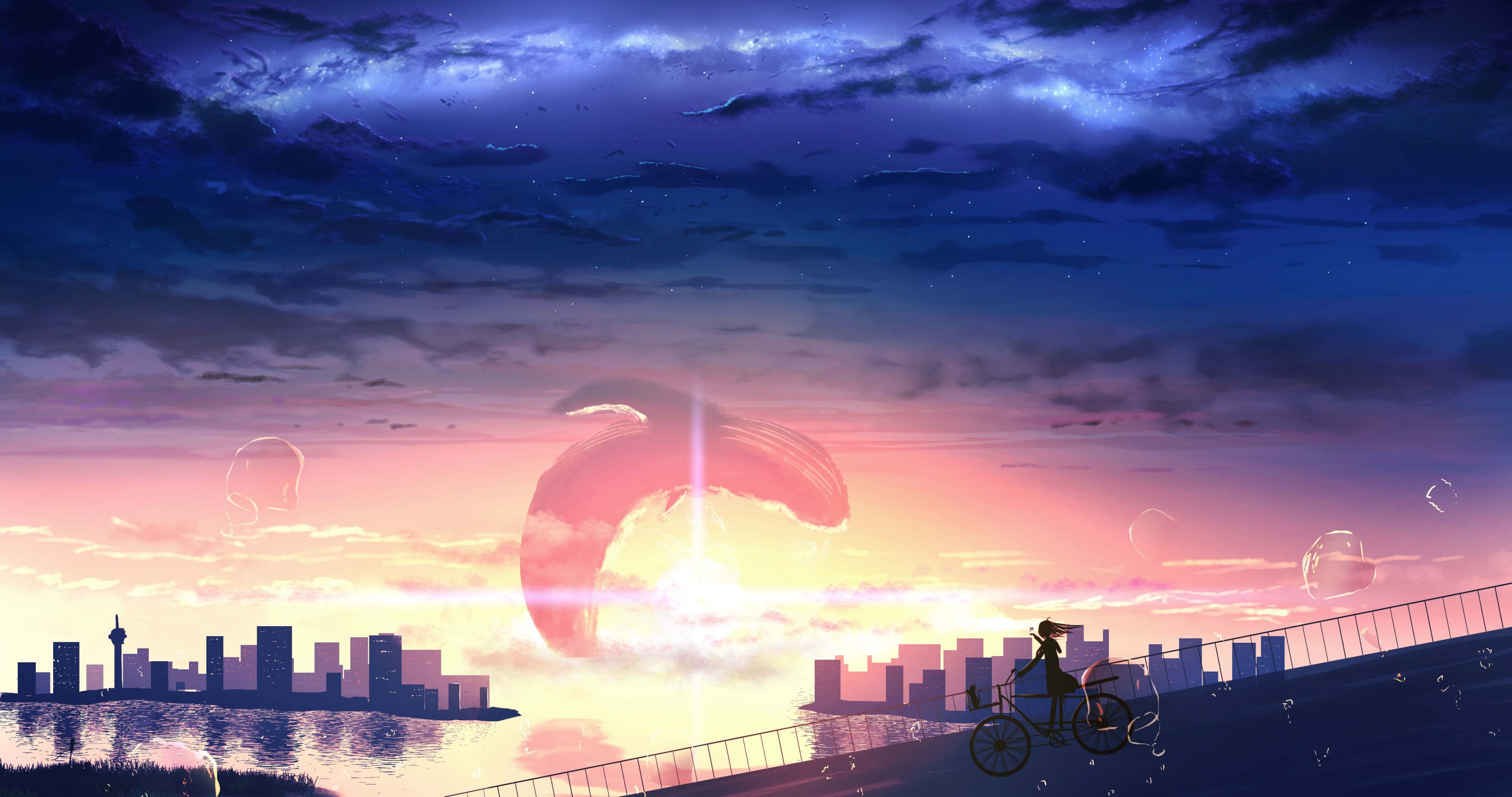 夕阳