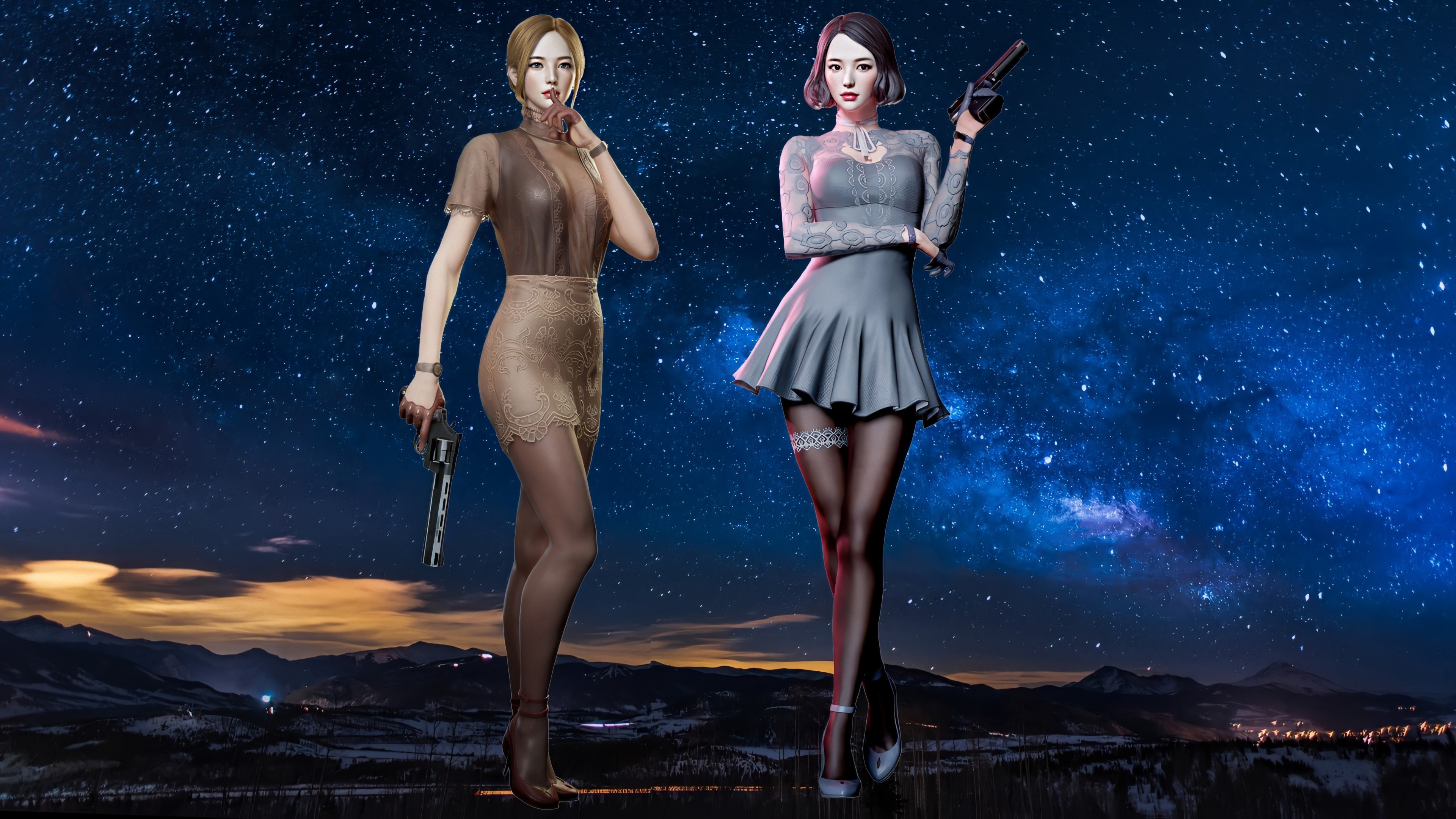 穿越火线炽天使高清(游戏静态壁纸) - 静态壁纸下载 - 元气壁纸