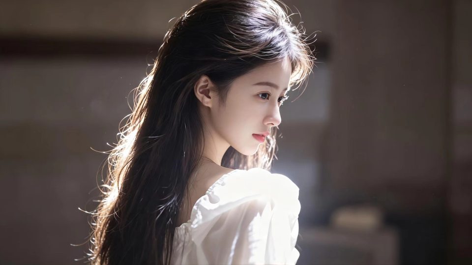 清纯古典美女