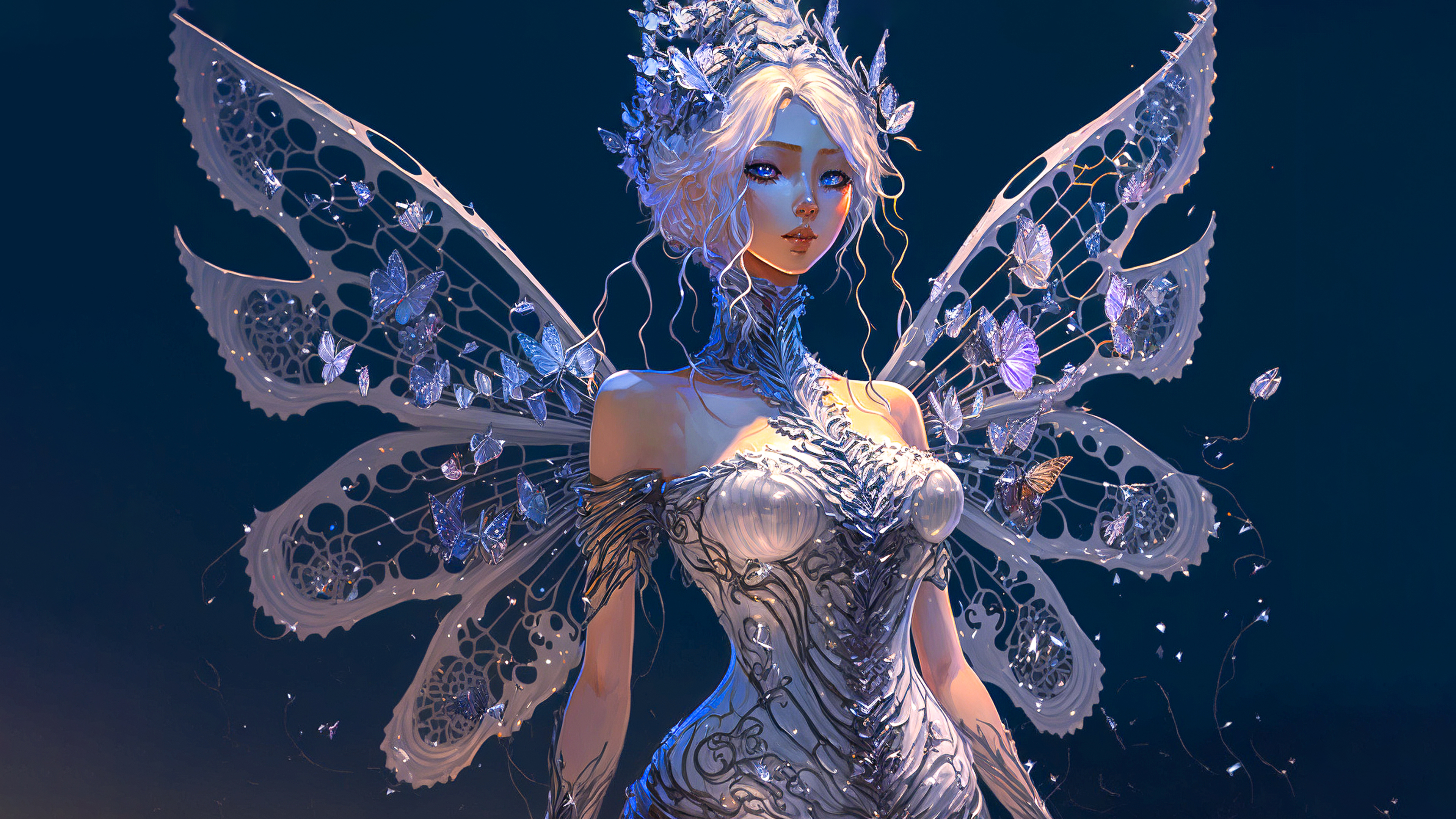 4K 蝴蝶神女 女神