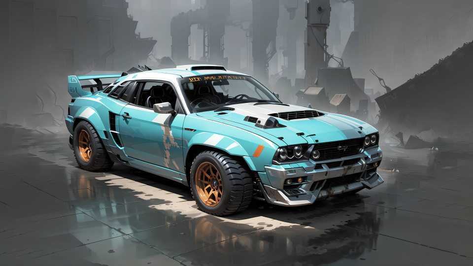 2K高清AI 炫酷越野赛车