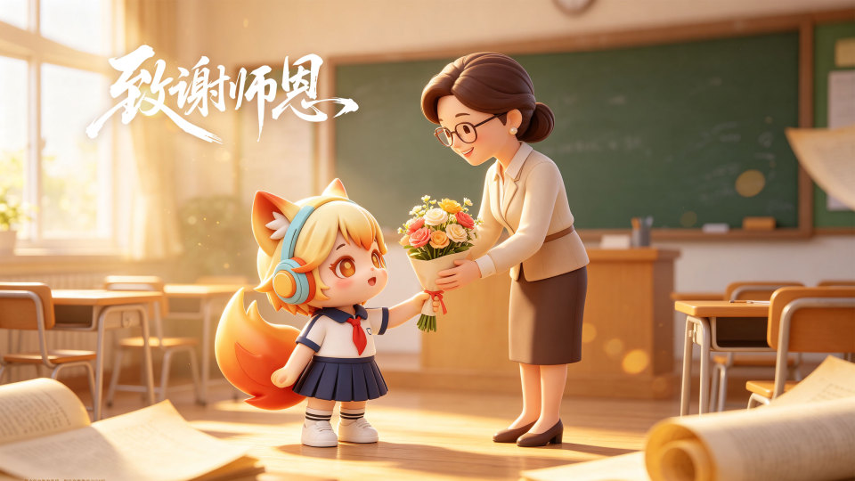 声声影影教师节快乐