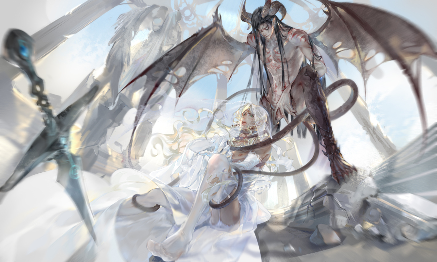 大恶魔和女装王子
