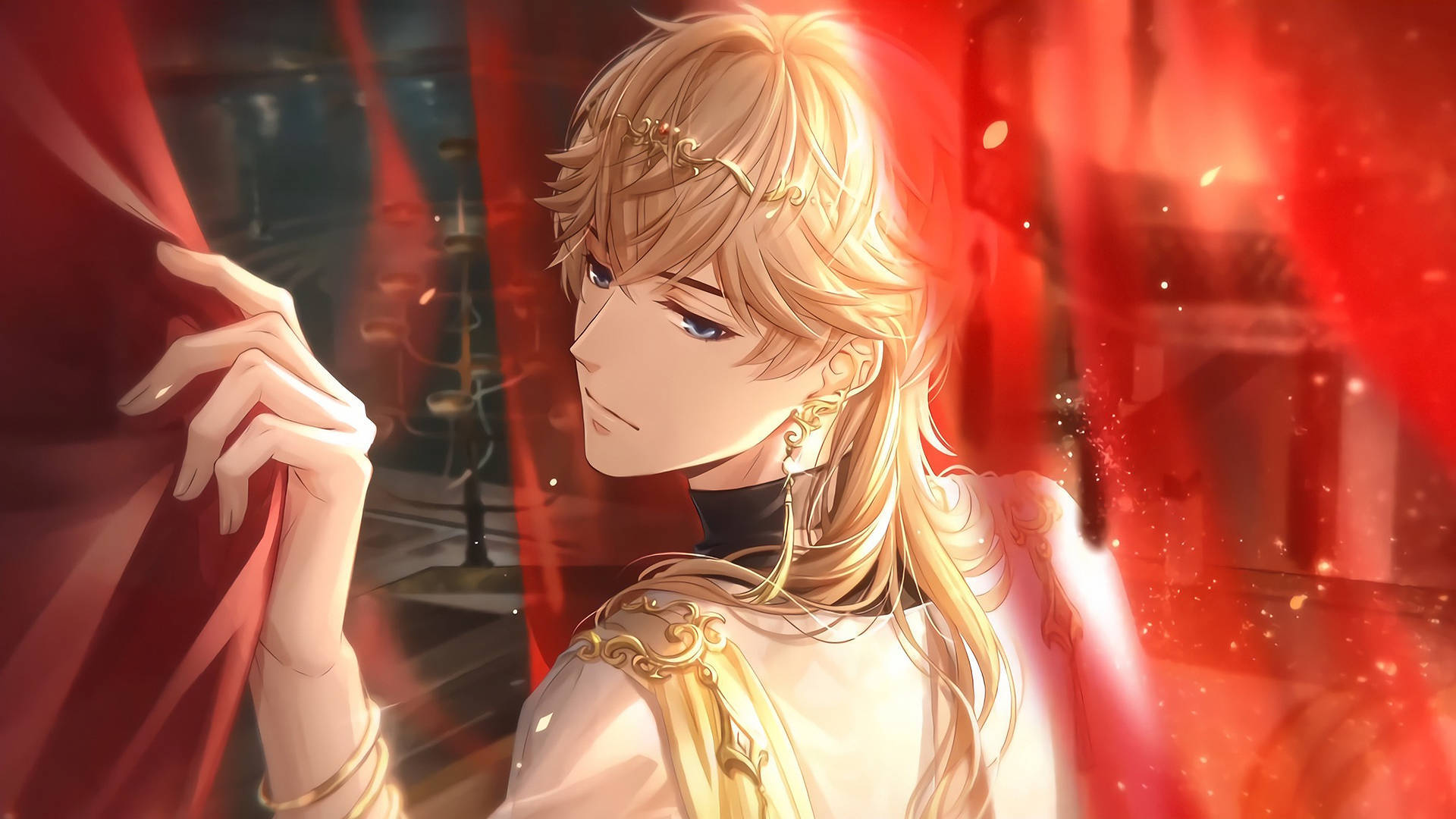 恋与制作人周棋洛(动漫静态壁纸) - 静态壁纸下载 - 元气壁纸