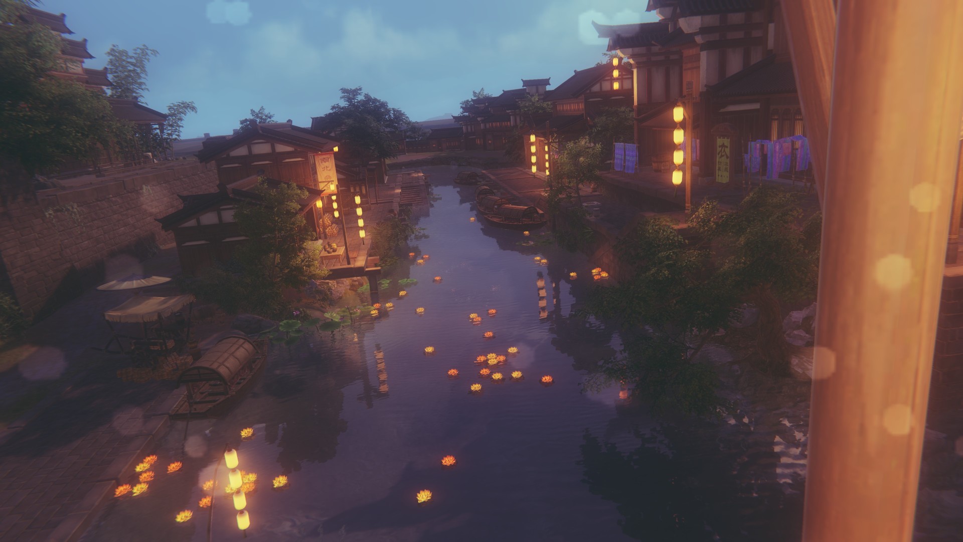 再来镇的灯火辉煌剑网3壁纸大赛壁纸图片_桌面壁纸图片_壁纸下载-元气