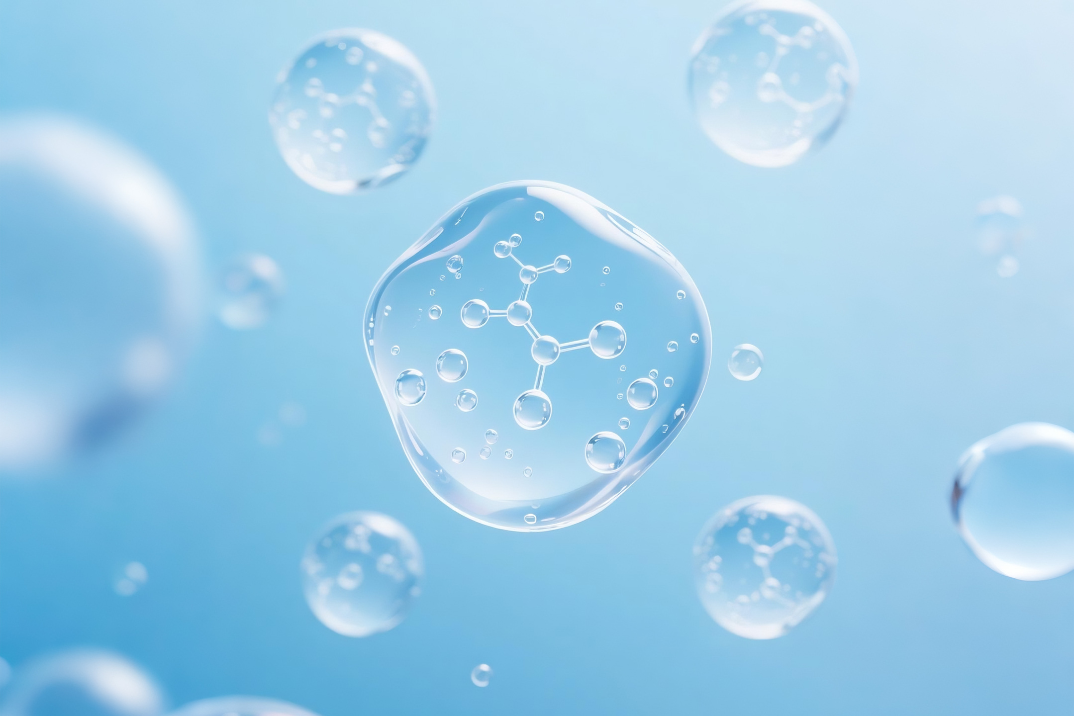 晶透水分子