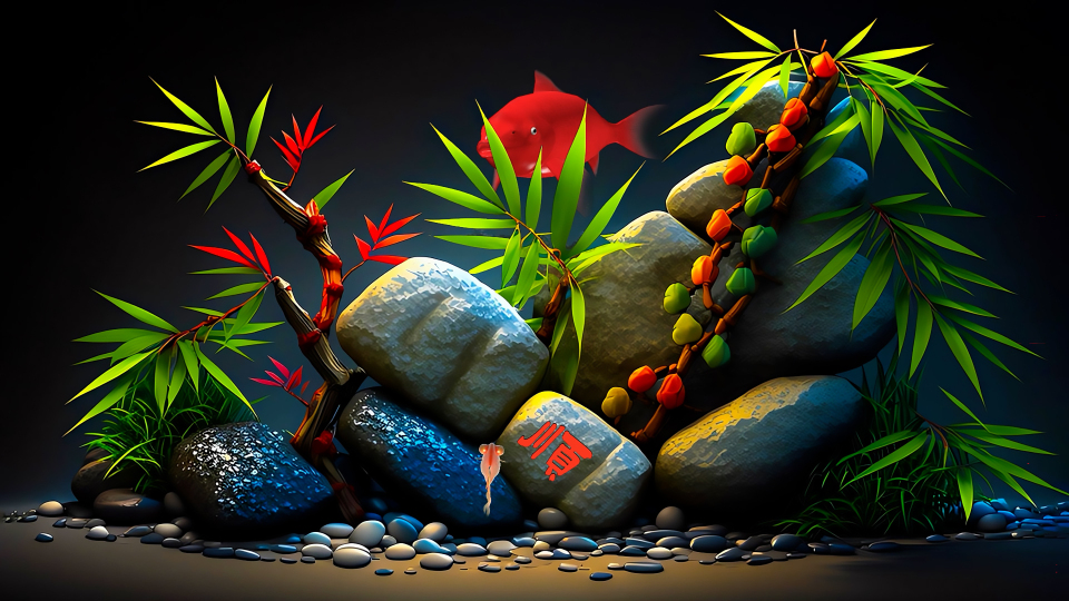 4K 好运锦鲤 锦鲤