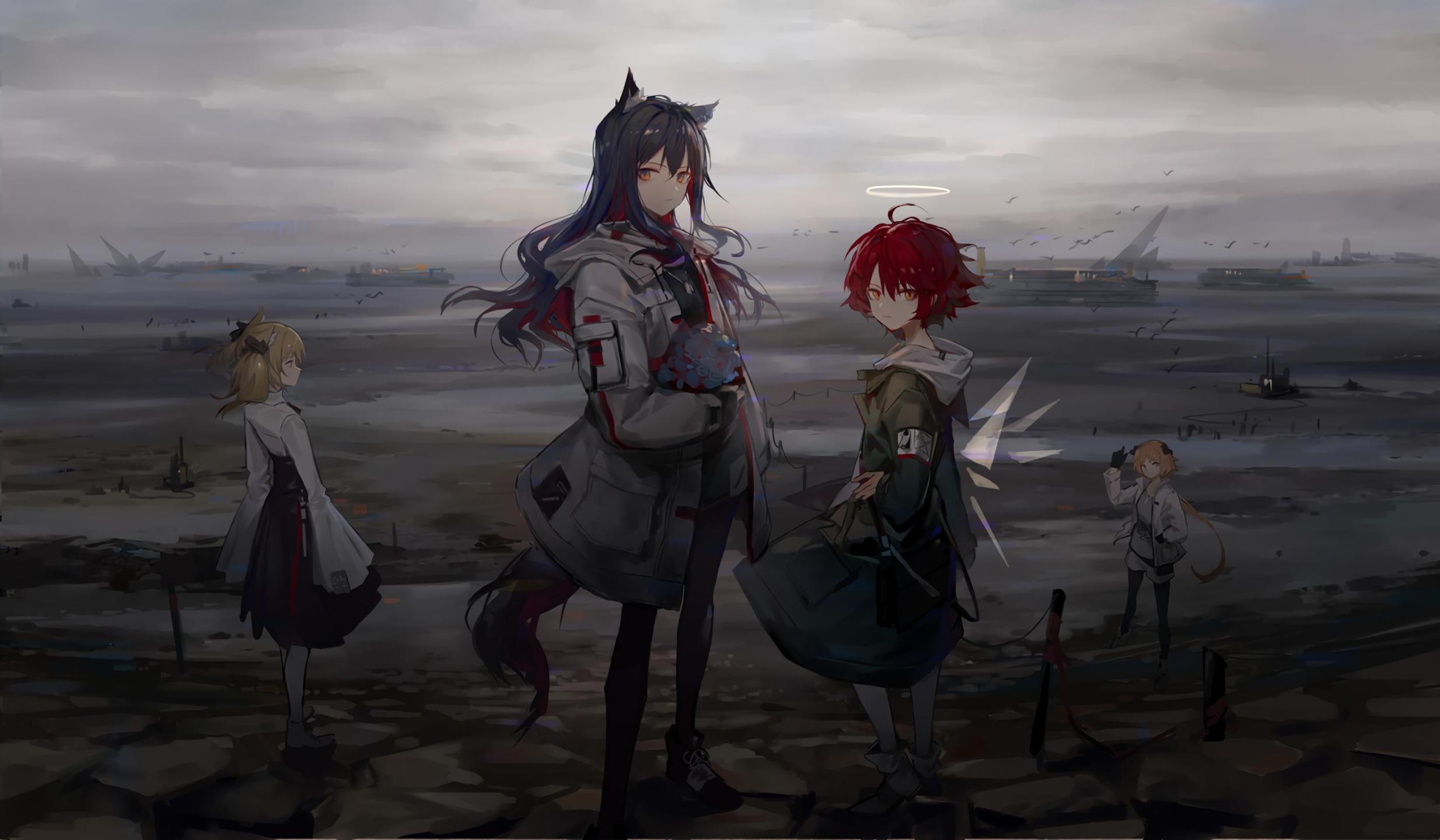 明日方舟 企鹅物流(动漫静态壁纸) - 静态壁纸下载 - 元气壁纸