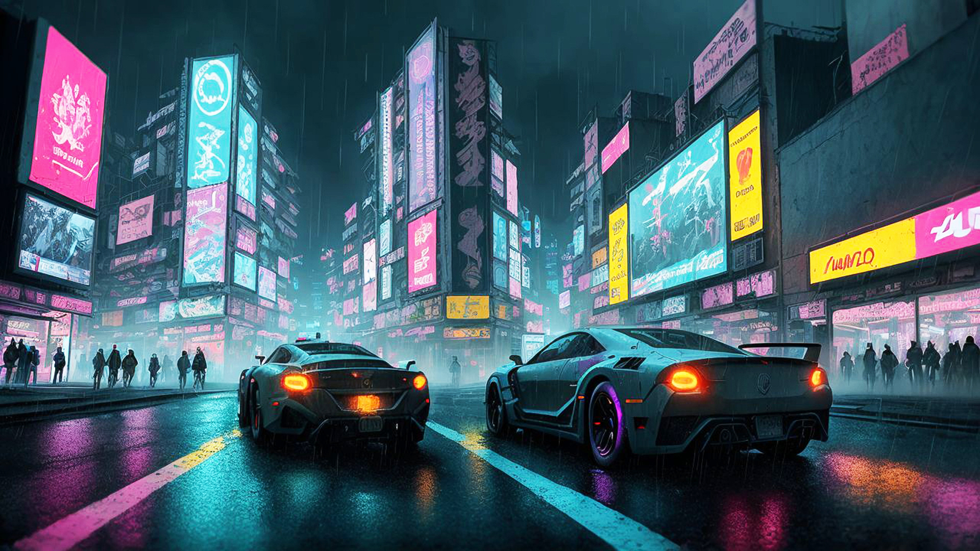 赛博朋克城市赛车2