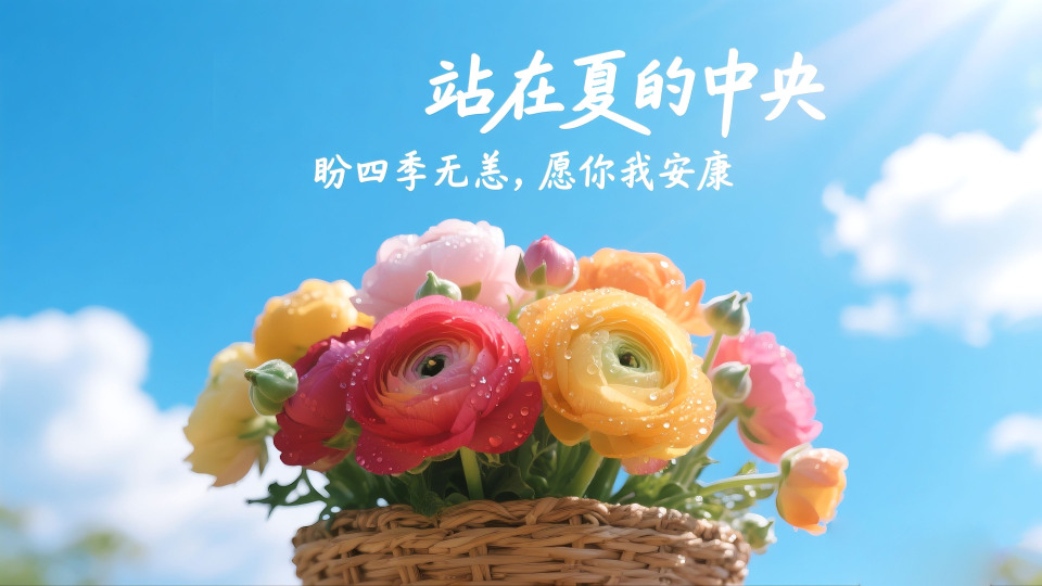 站在夏的中央