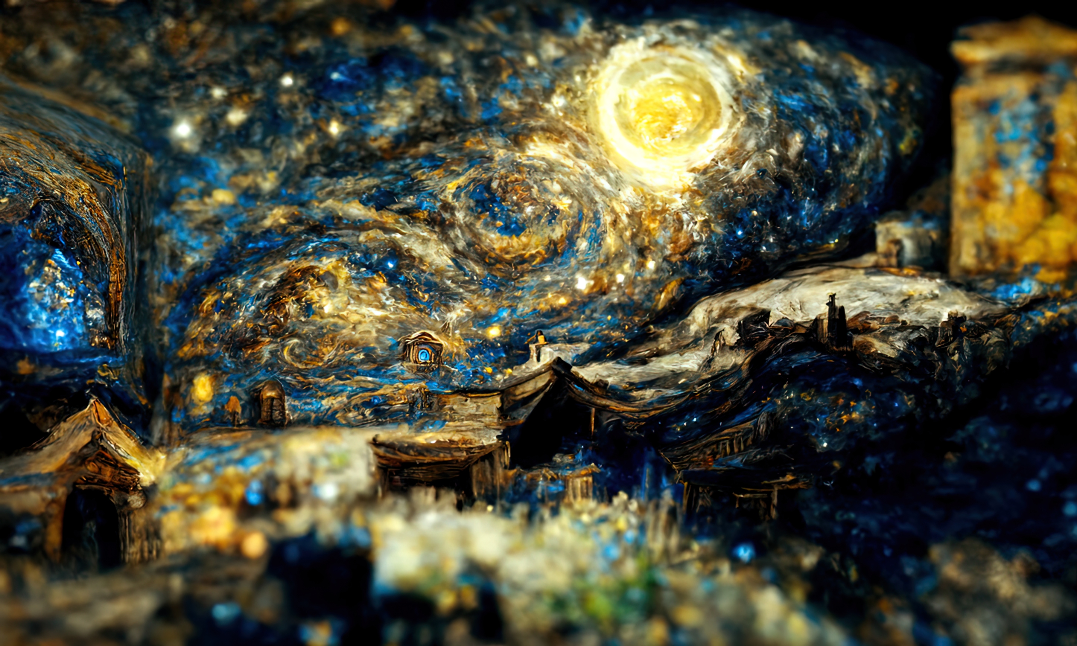 宁静之夜(风景静态壁纸) - 静态壁纸下载 - 元气壁纸