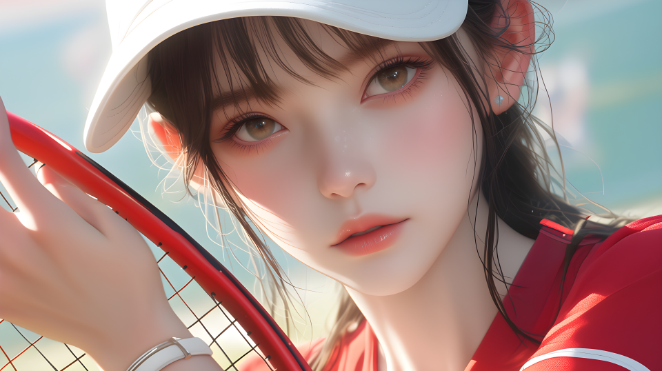 网球少女