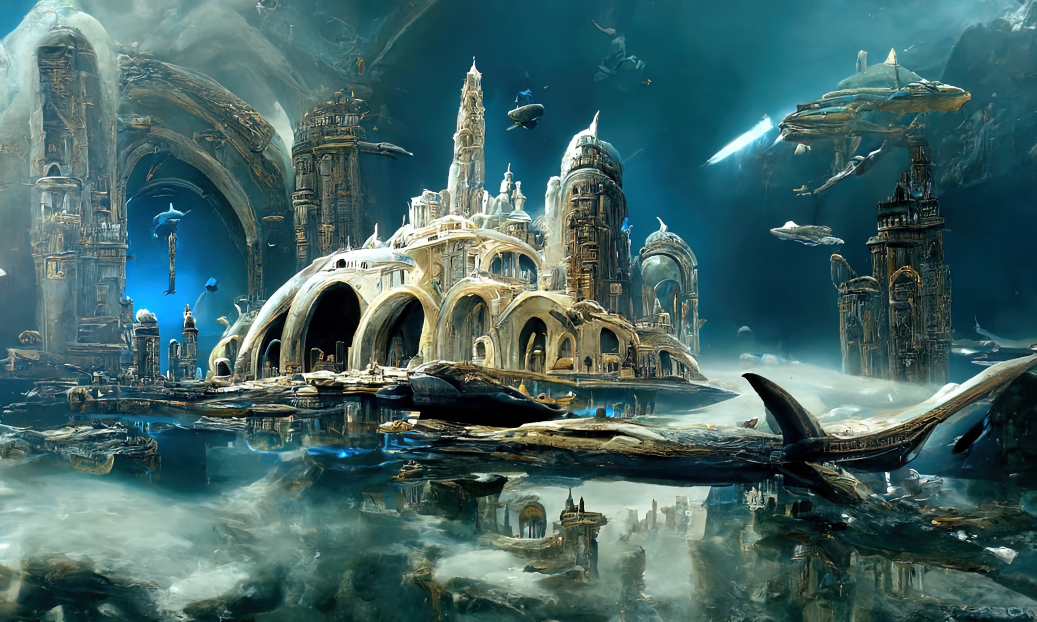 鲸落(风景静态壁纸) - 静态壁纸下载 - 元气壁纸