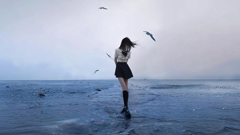 海鸥少女