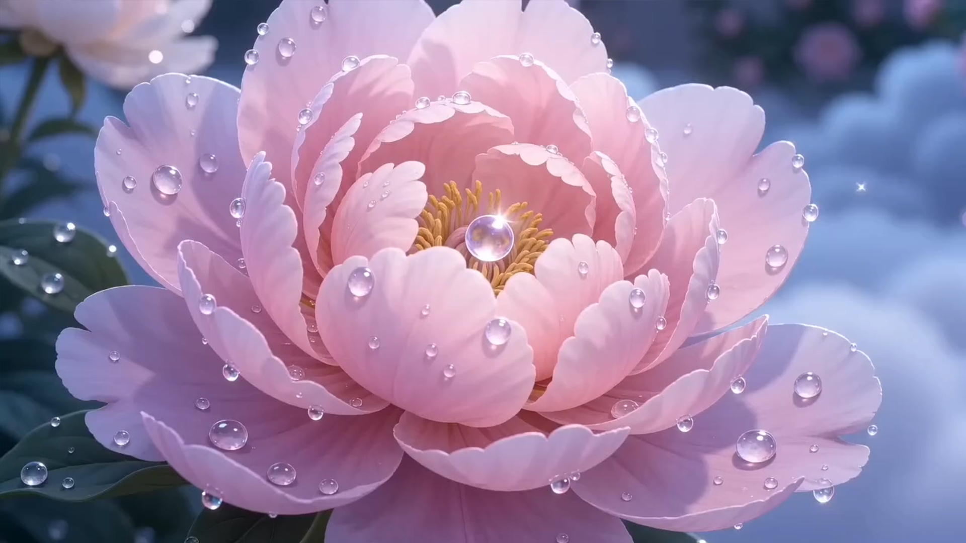 盛开的花开富贵