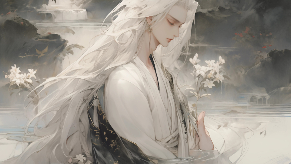 高冷古风美男