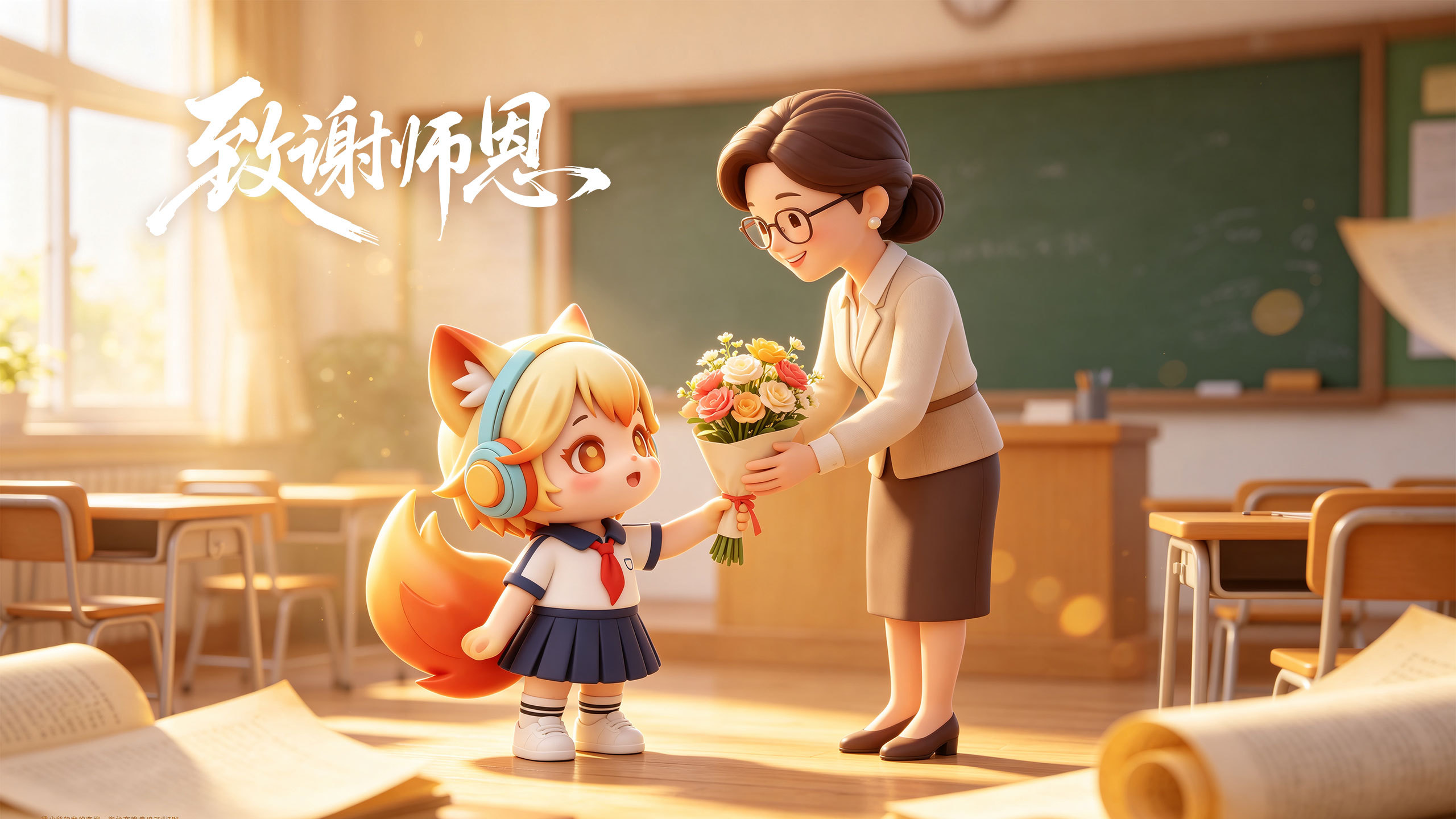 声声影影教师节快乐