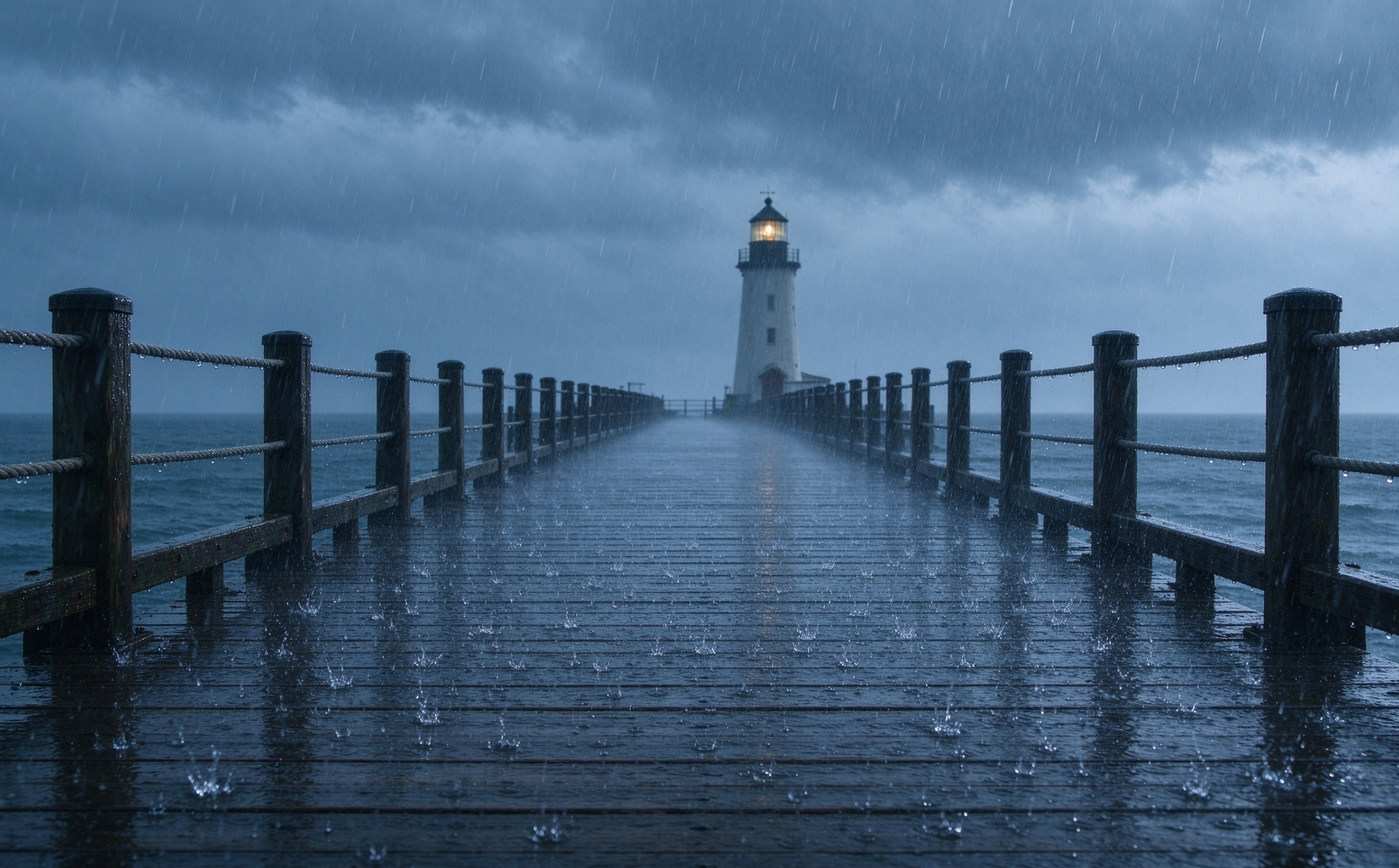 雨岸灯塔